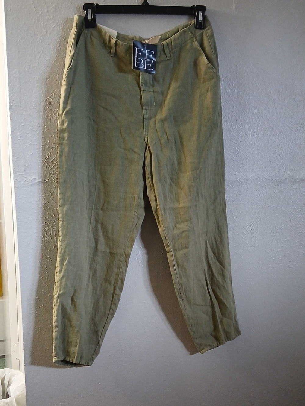 L'AGENCE Olive Green Men's Chinos